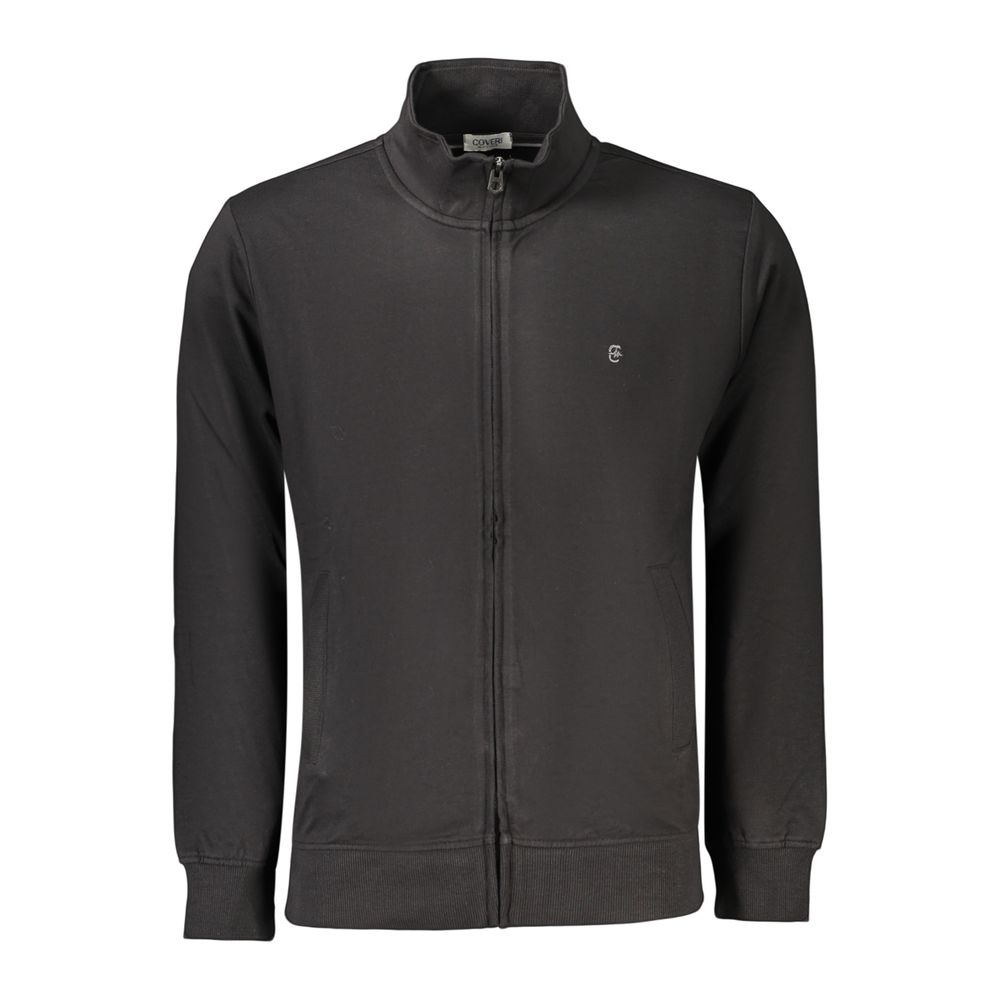 Coveri Moving Black Cotton Men's Sweatshirt