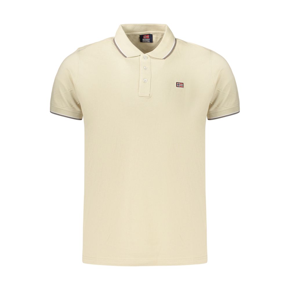 Norway 1963 Beige Cotton Men's Polo