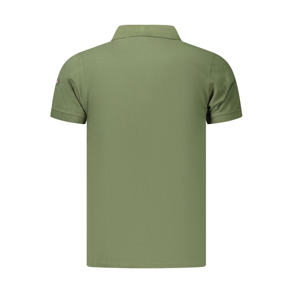 Norway 1963 Verde Cotton Men's Polo