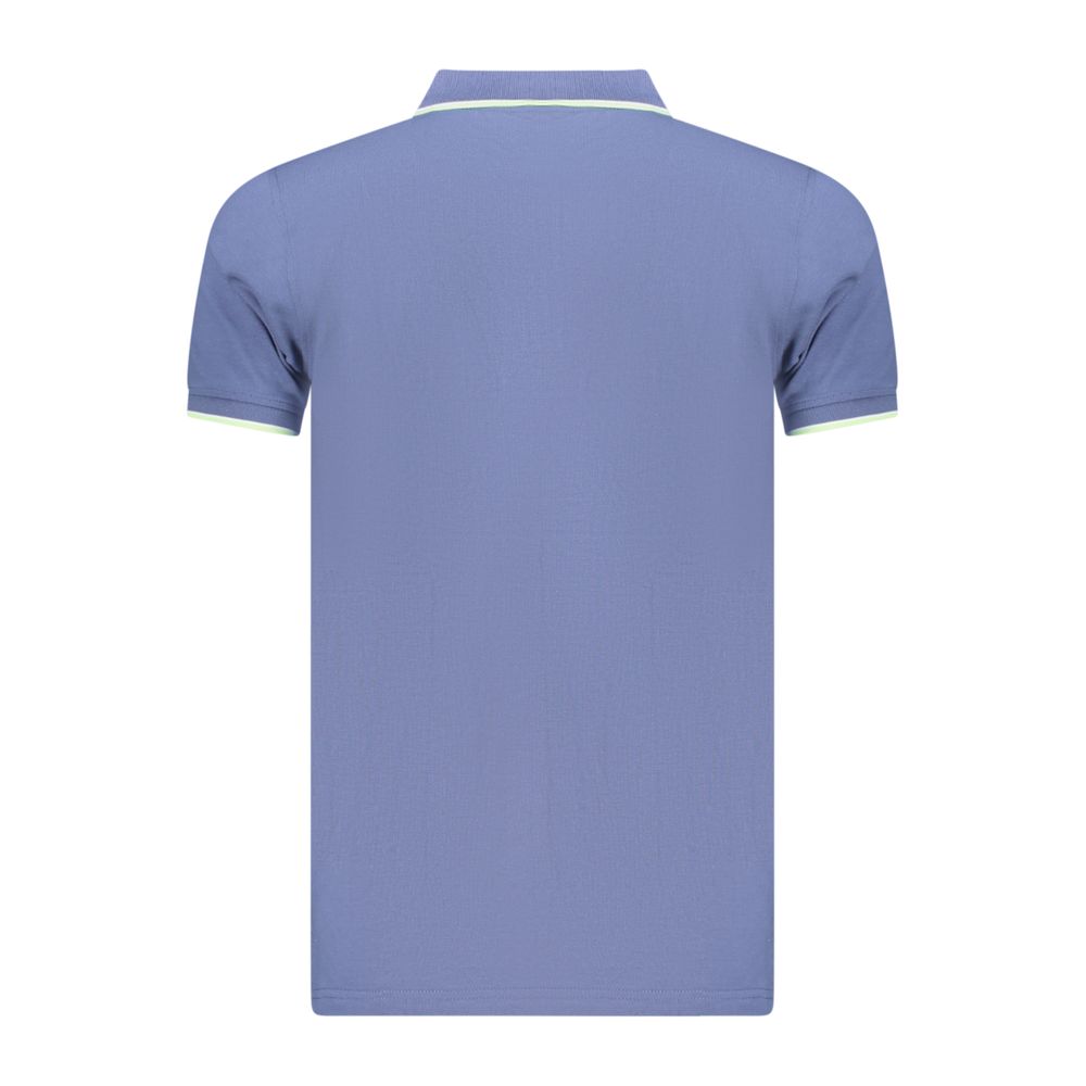 Norway 1963 Blue Cotton Men's Polo Shirt