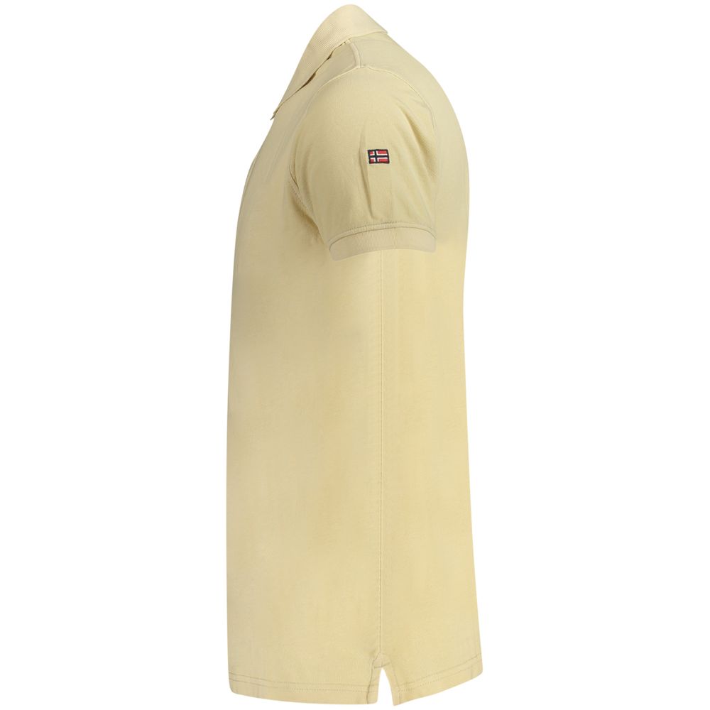 Norway 1963 Beige Cotton Men's Polo