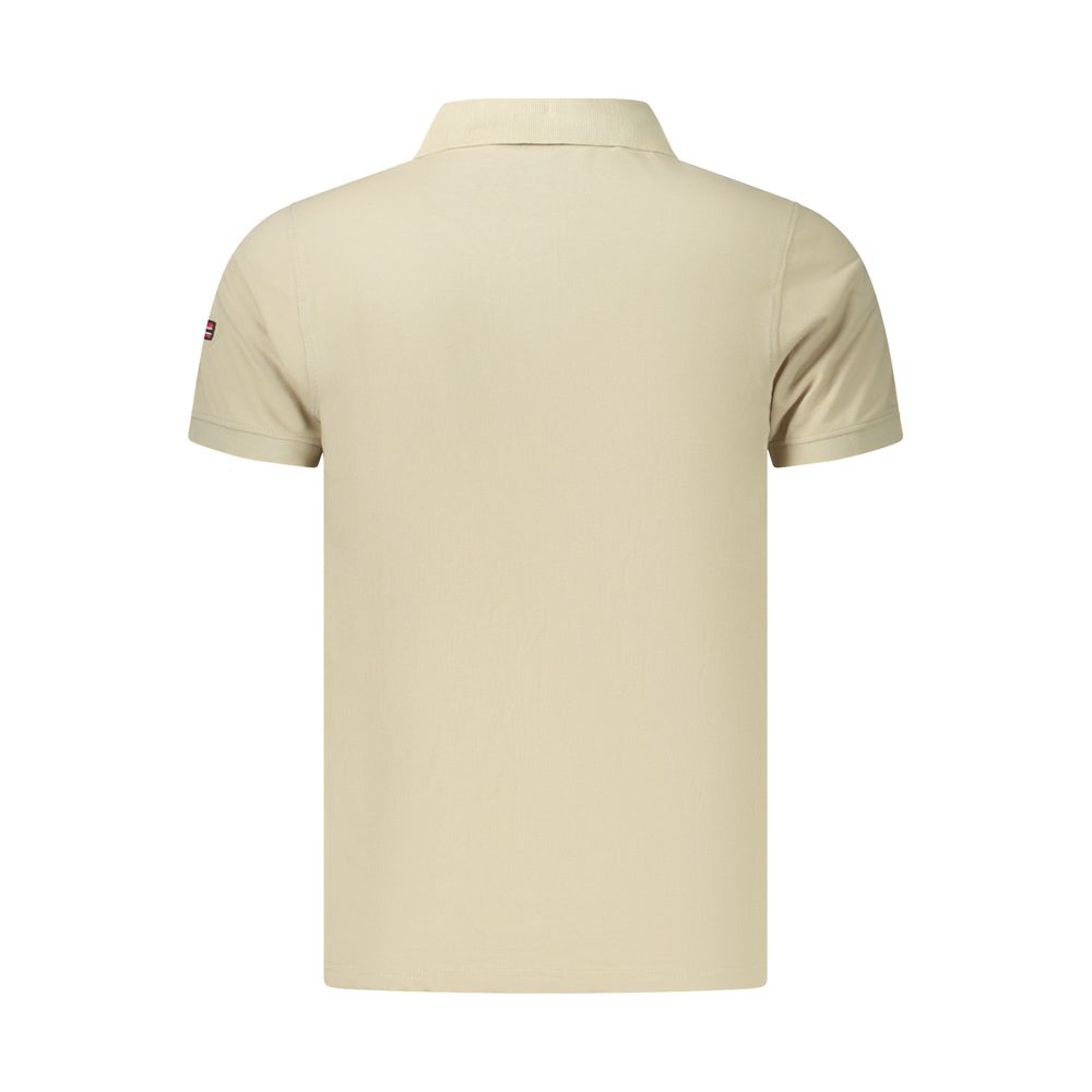 Norway 1963 Beige Cotton Men's Polo