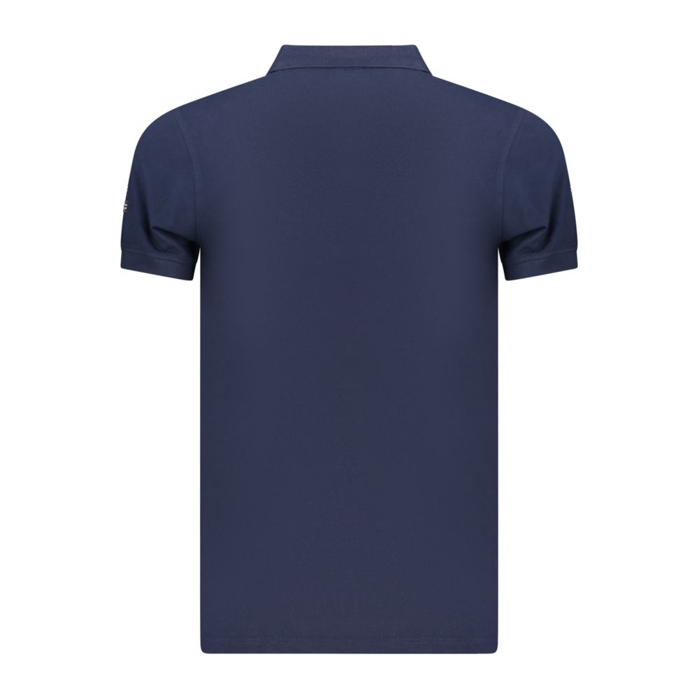 Norway 1963 Blue Cotton Men's Polo