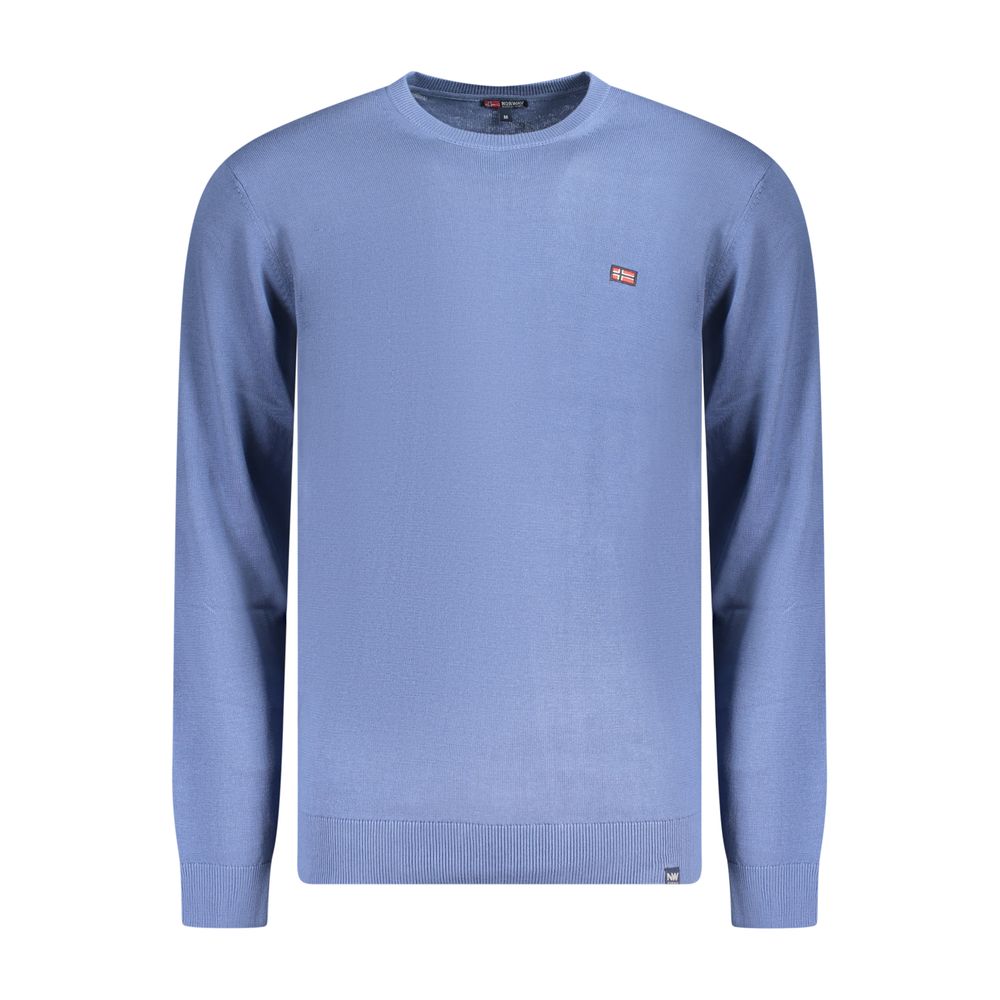 Norway 1963 Blue Cotton Men's Shirt