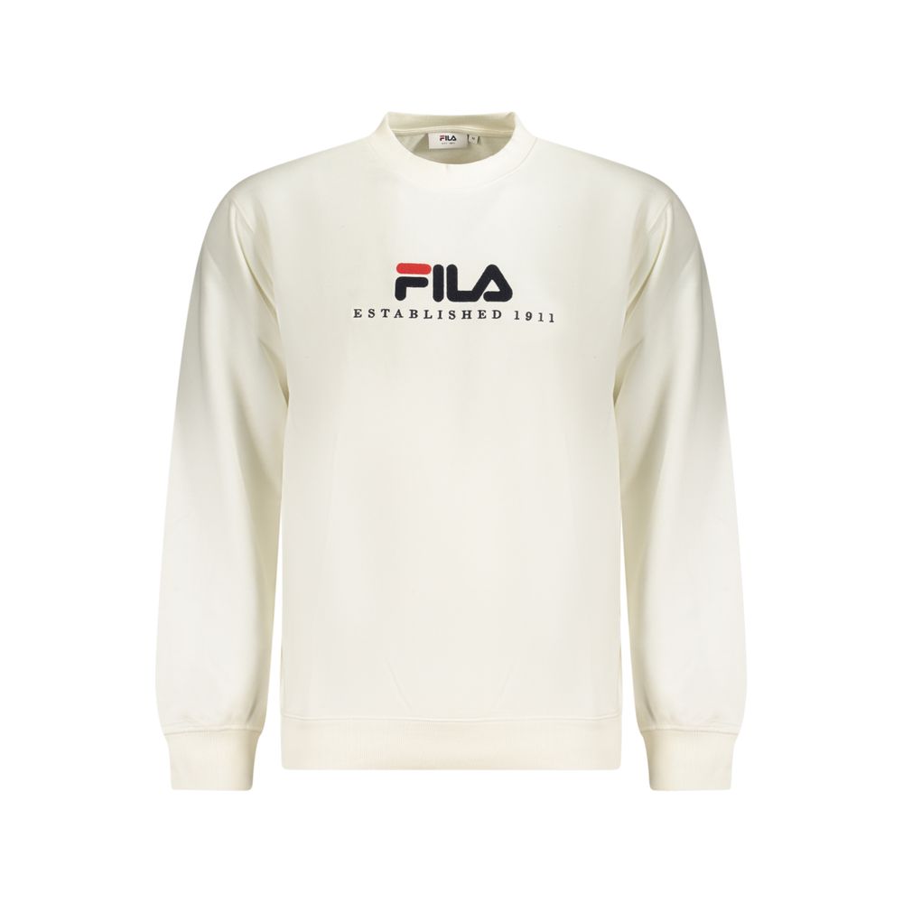 Fila White Cotton Men's Sweatshirt