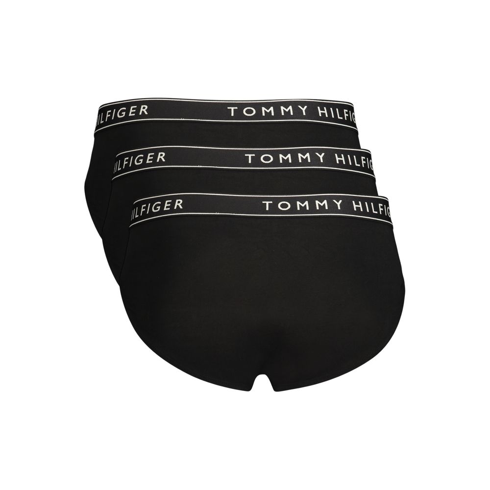 Tommy Hilfiger Black Cotton Men's Brief