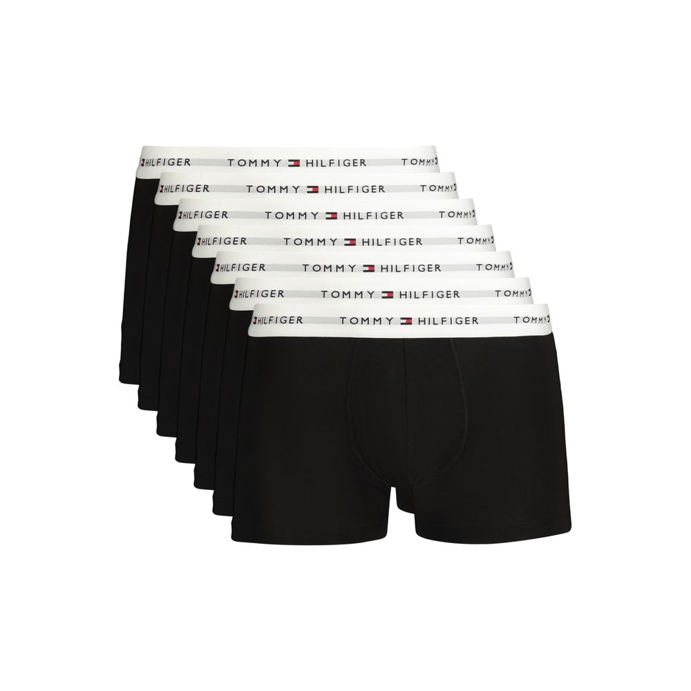 Tommy Hilfiger Black Cotton Mens Underwear