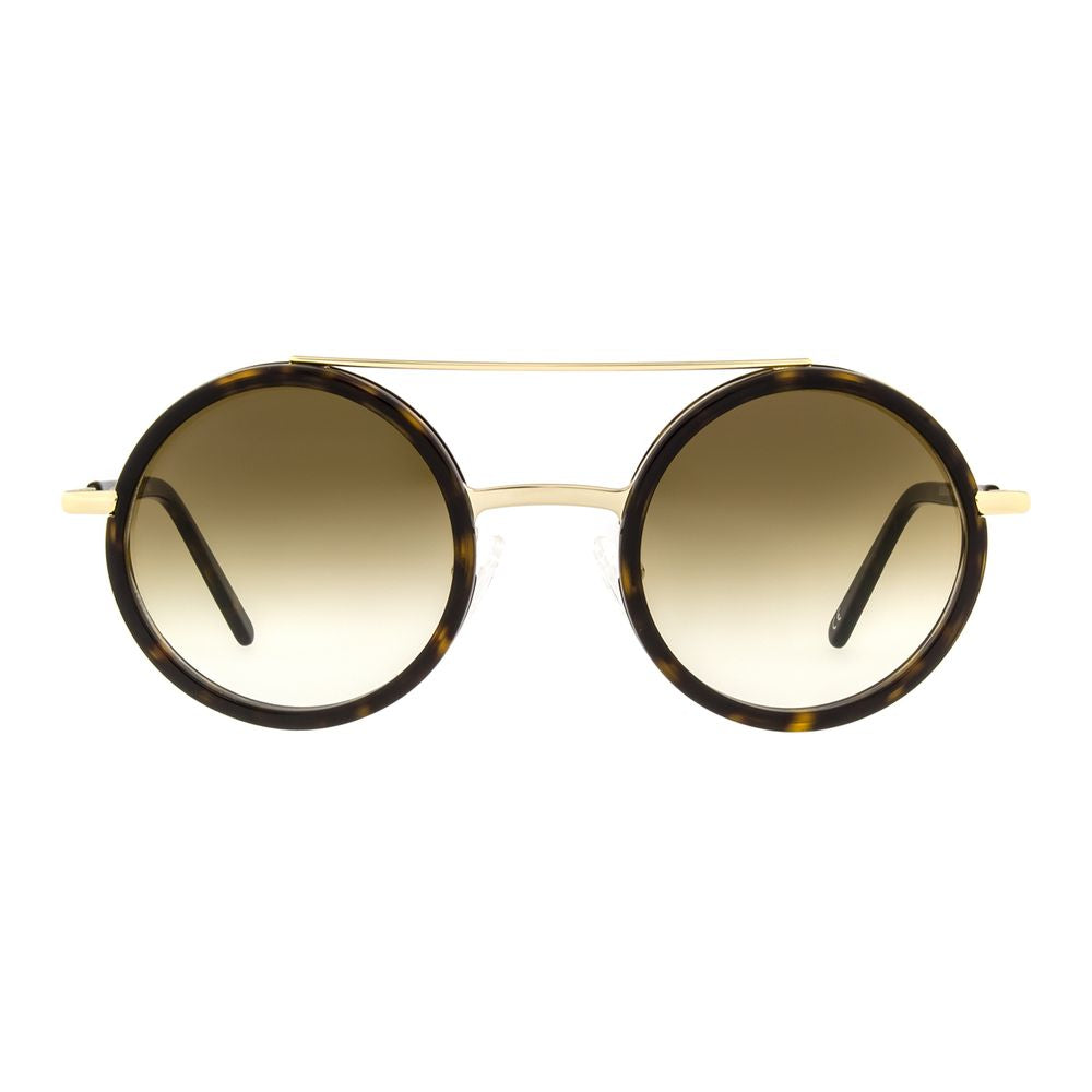 Andy Wolf Brown Metal & Plastic Glasses (Frames)