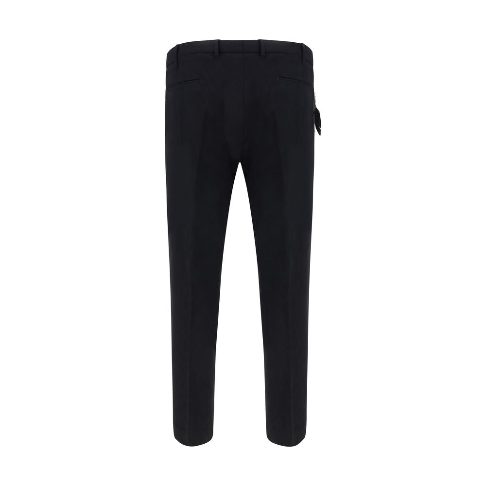 PT Pantaloni TORINO Black Elastane Dress Pants