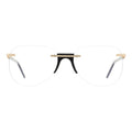 Andy Wolf Black Metal & Plastic Glasses (Frames)