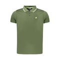 Lotto Green Polyester Men's Polo Shirt