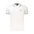 Lotto White Polyester Men's Polo Shirt