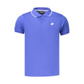 Lotto Blue Polyester Men's Polo Shirt