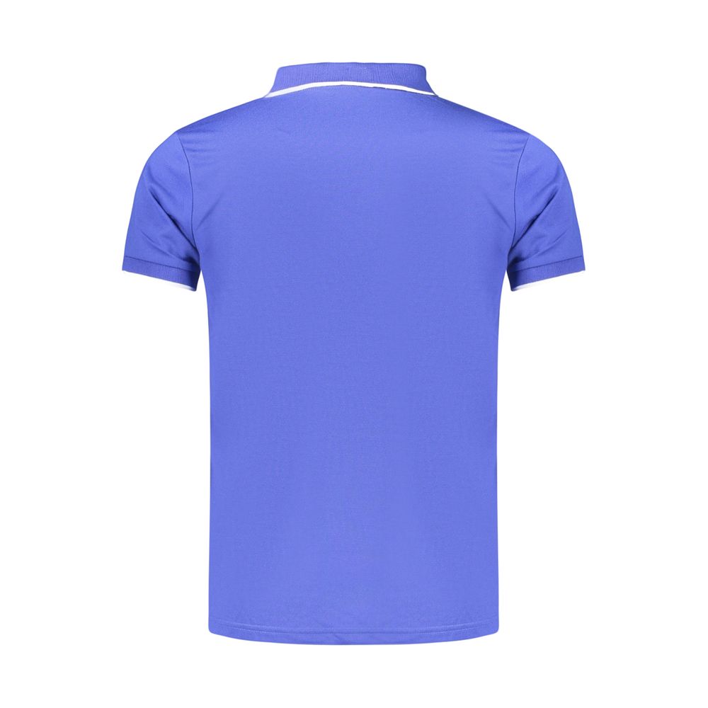 Lotto Blue Polyester Men's Polo Shirt