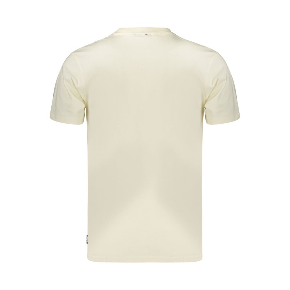 Fila Beige Cotton Men's T-Shirt