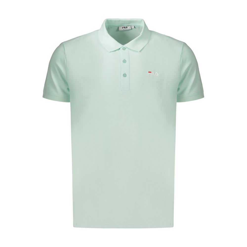 Fila Green Cotton Men's Polo Shirt
