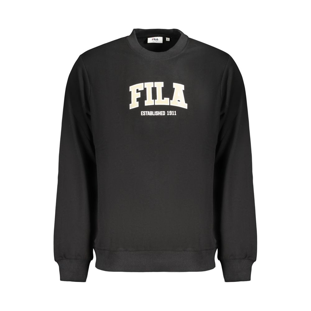 Fila Black Cotton Men's Sweatshirt