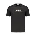 Fila Black Cotton Men's T-Shirt