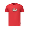Fila Rosso Cotton Mens Tshirt