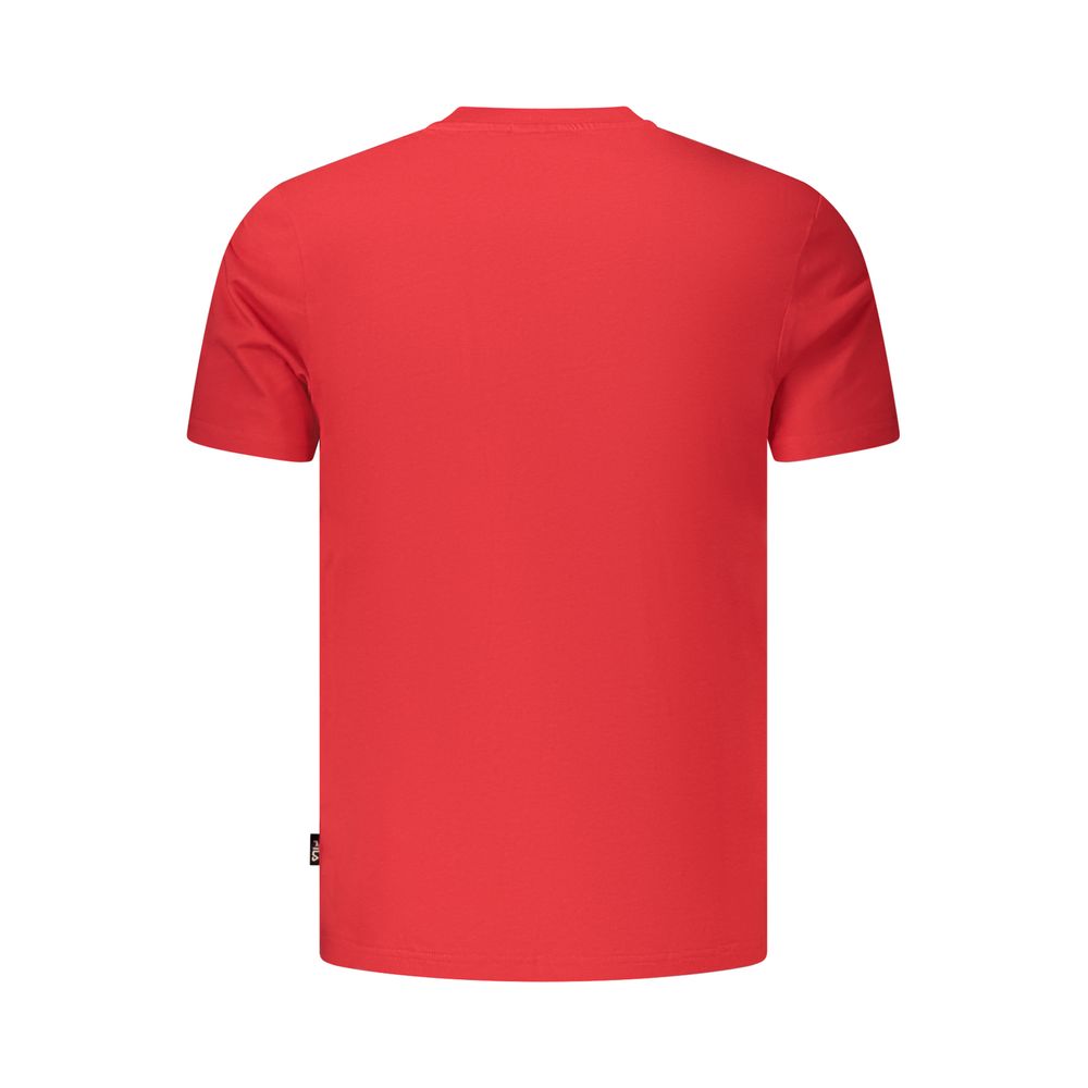 Fila Rosso Cotton Mens Tshirt