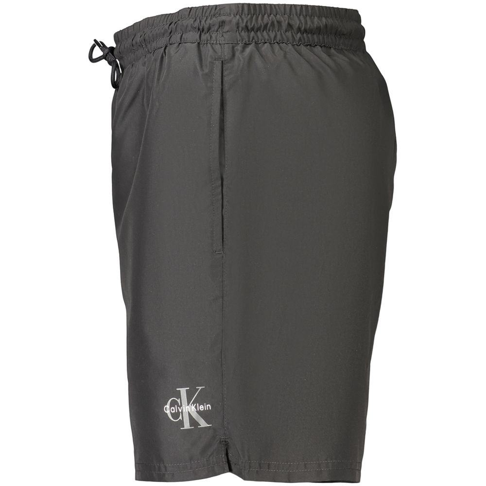 Calvin Klein Black Polyester Men's Swimwear
