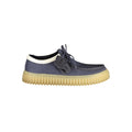 Clarks Blue Fabric Men's Shoe
