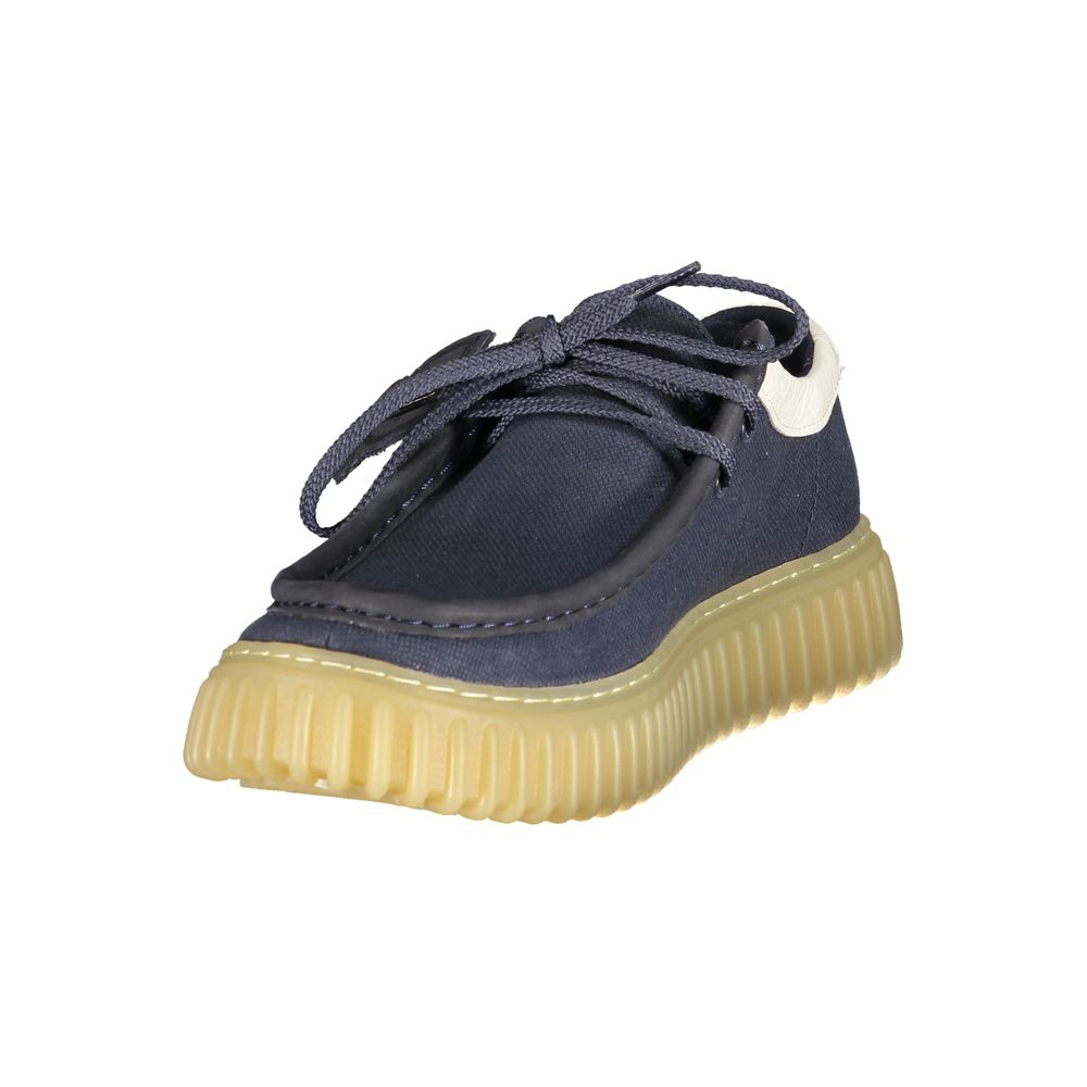 Clarks Blue Fabric Men's Shoe