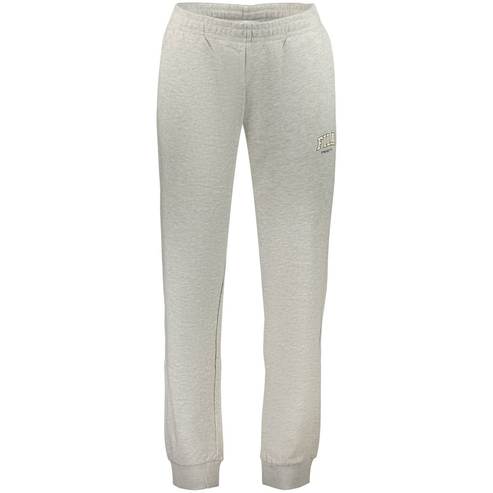 Fila Gray Cotton Men's Trousers