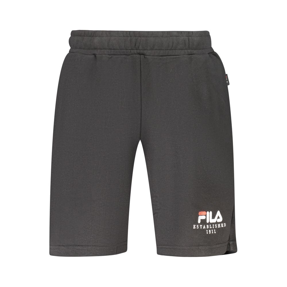 Fila Black Cotton Men's Pants
