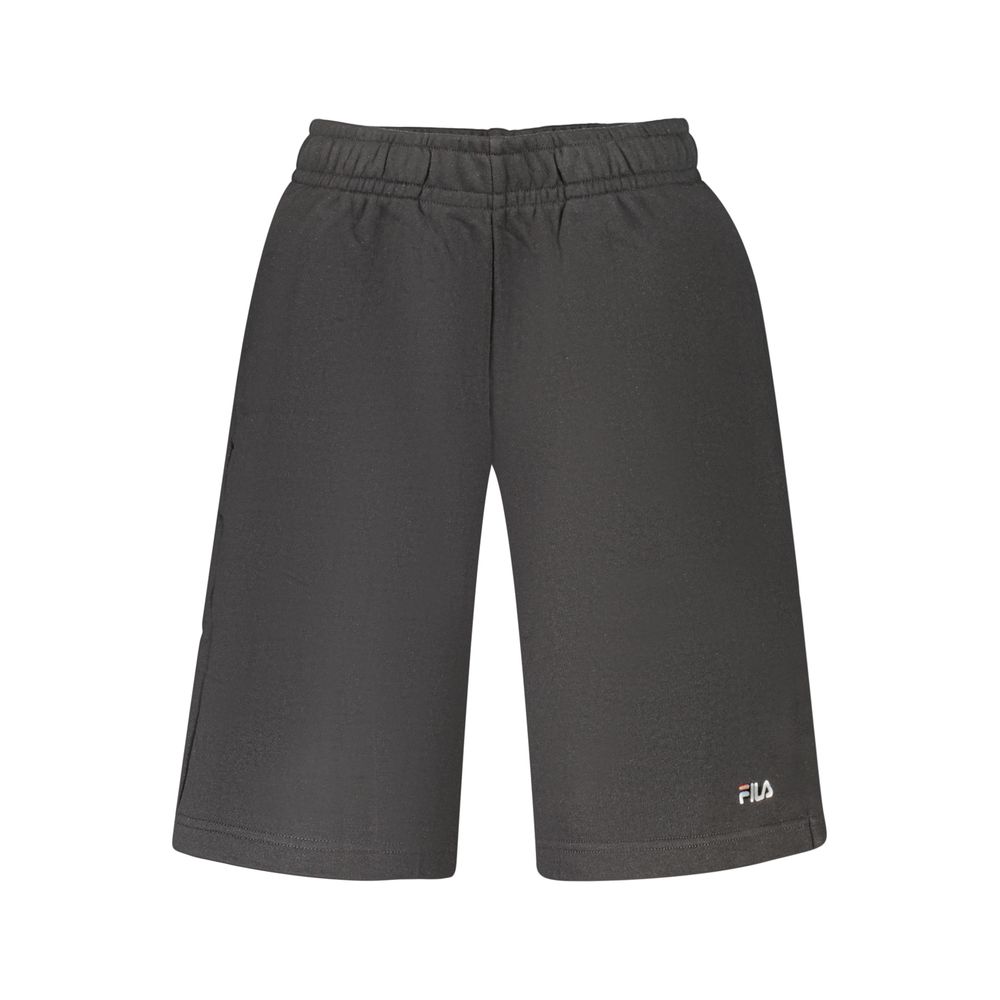 Fila Black Cotton Men's Pants