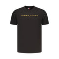Tommy Hilfiger Black Cotton Men's T-Shirt