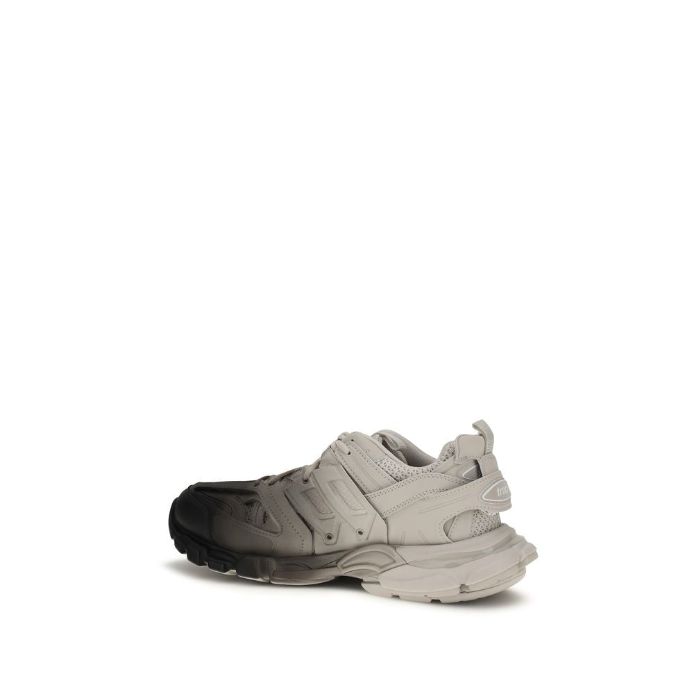 Balenciaga Gray Polyamide Athletic Sneakers