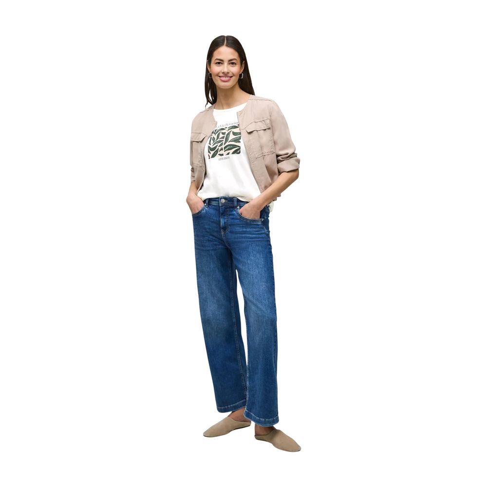 Street One White Cotton T-Shirt