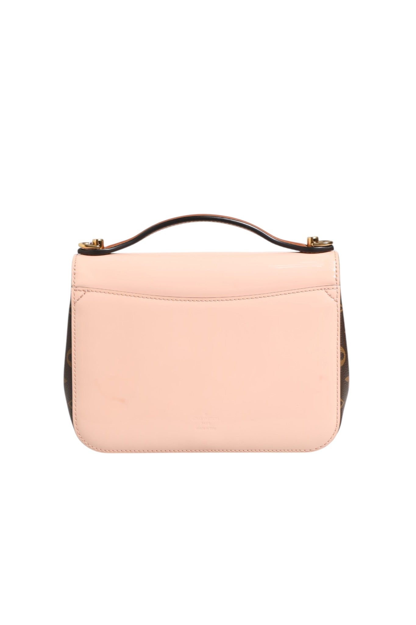 Louis Vuitton Pink Vernis and Monogram Canvas Cherrywood BB Shoulder Bag