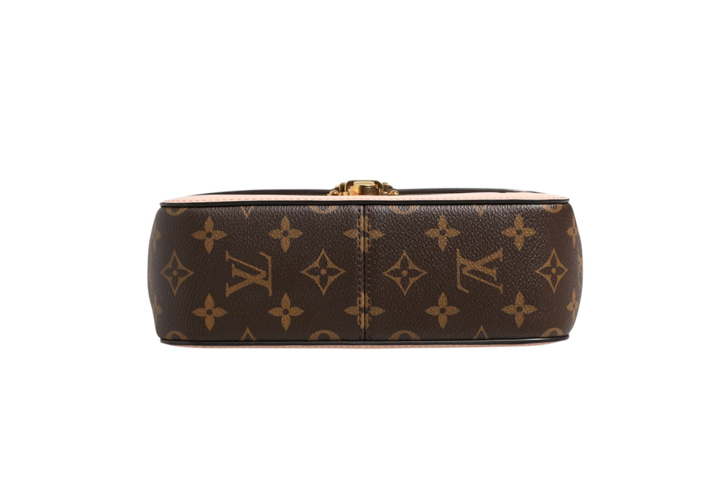 Louis Vuitton Pink Vernis and Monogram Canvas Cherrywood BB Shoulder Bag