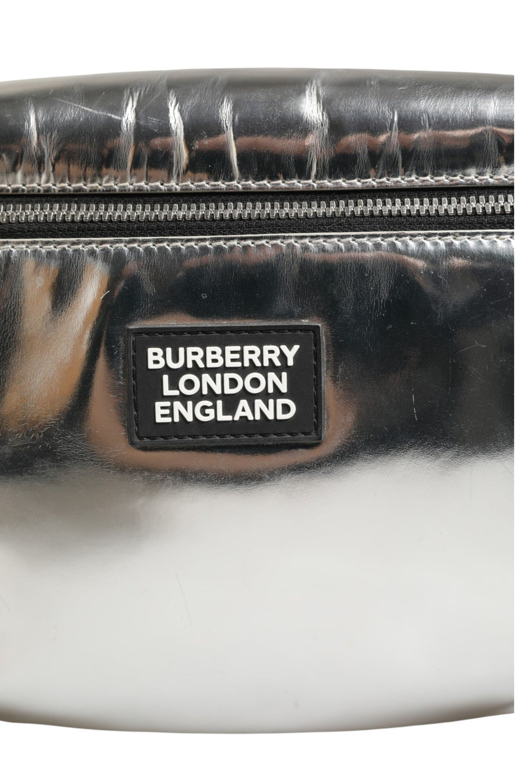 Burberry Belt bag Silver in Synthetic