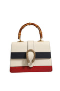 Gucci Dionysus Bamboo Top Handle Bag Colorblock Leather