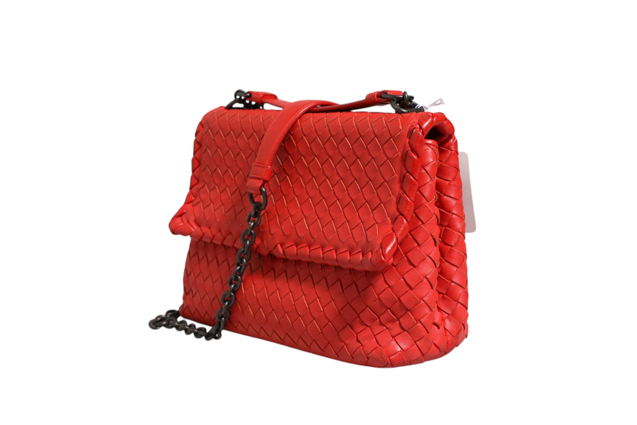 Bottega Veneta Olimpia Small Intrecciato Leather Shoulder Bag