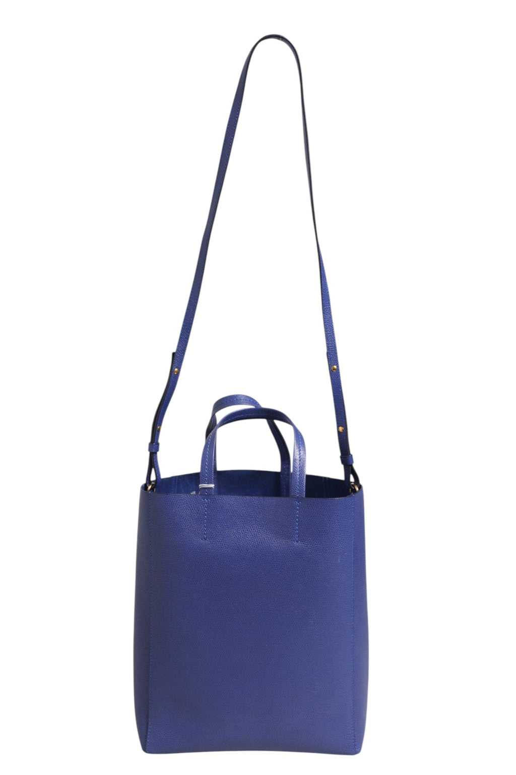 Celine Blue with Gold Tote Bag