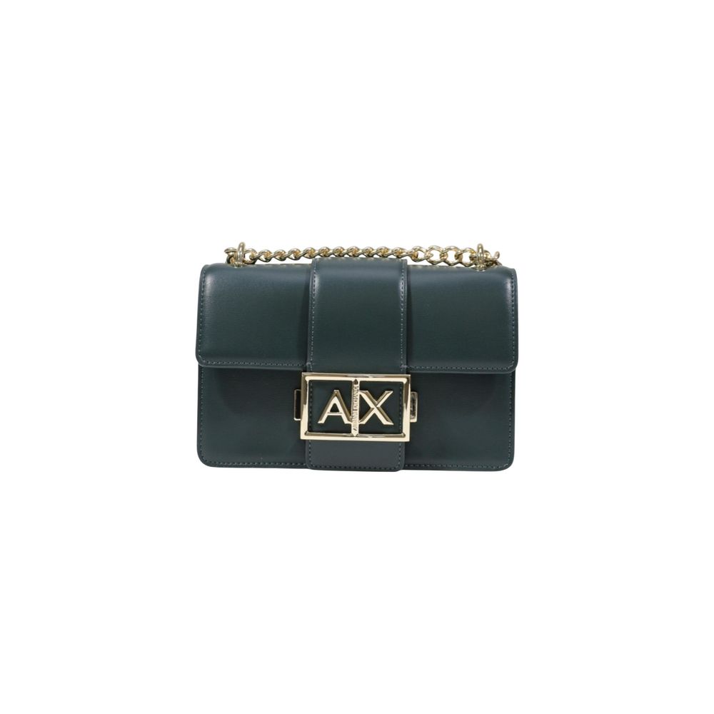 Armani Exchange Green Polyester Handbag