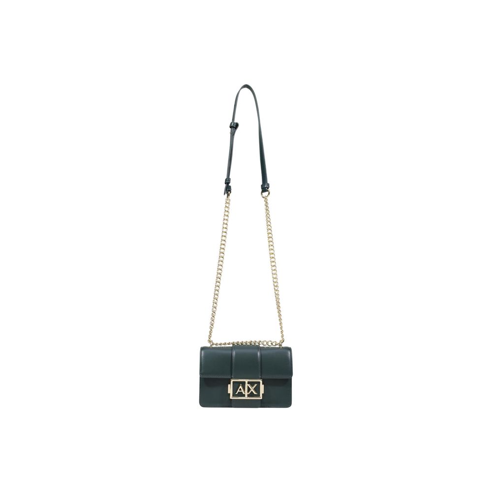 Armani Exchange Green Polyester Handbag