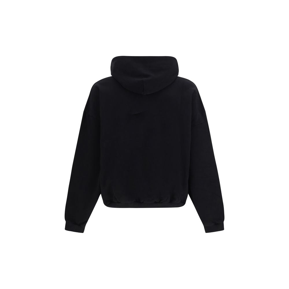 Represent Black Cotton Sweatshirt