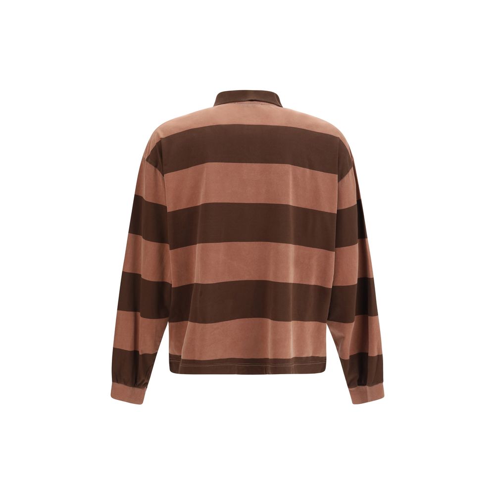 Represent Brown Cotton Polo Shirt