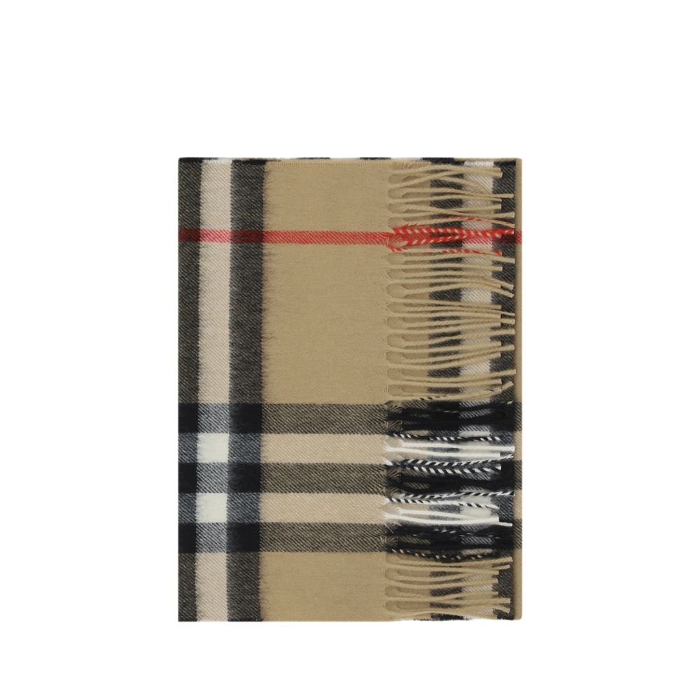 Burberry Brown Cashmere Scarf Burberry