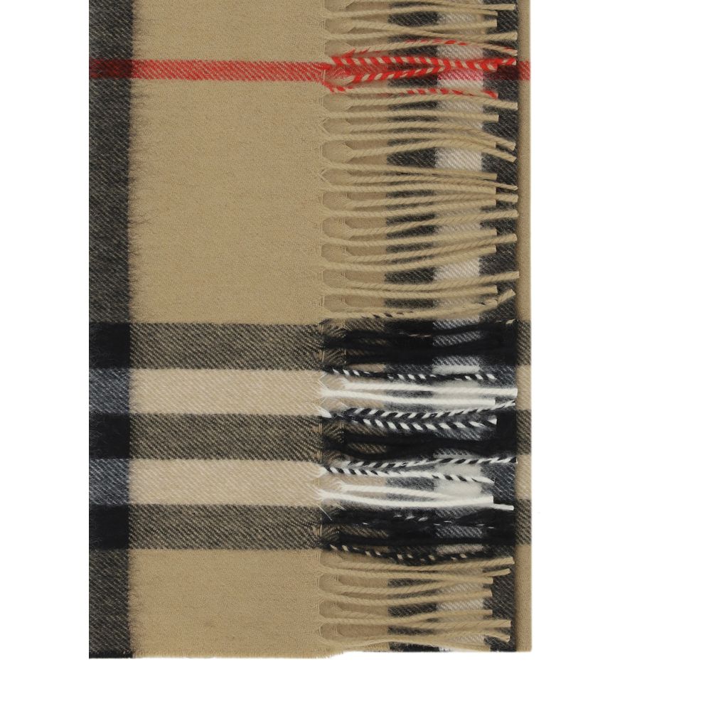 Burberry Brown Cashmere Scarf Burberry