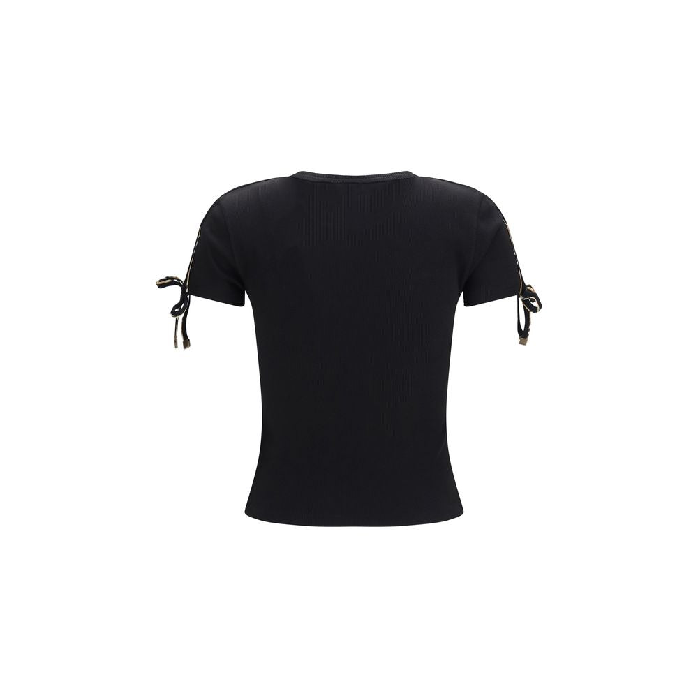 Burberry Black Cotton T-Shirt