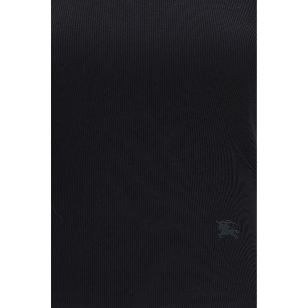 Burberry Black Cotton T-Shirt
