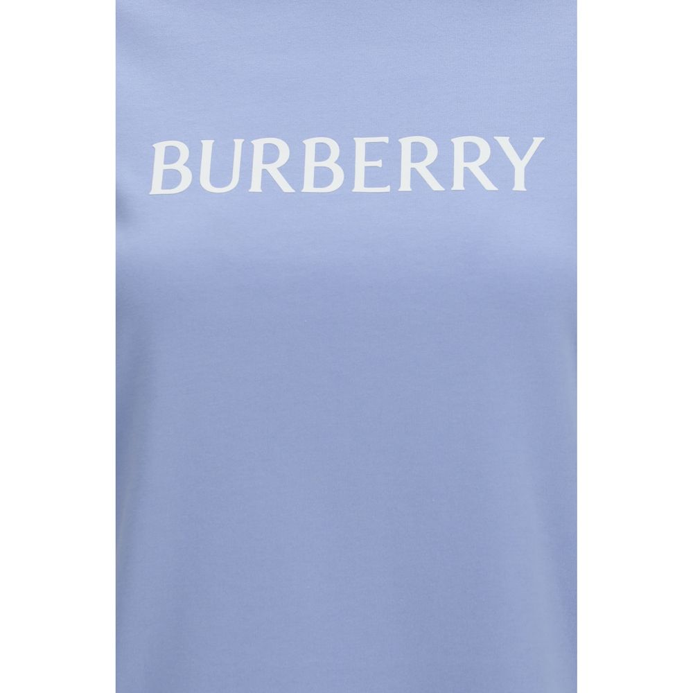 Burberry Blue Cotton T-Shirt