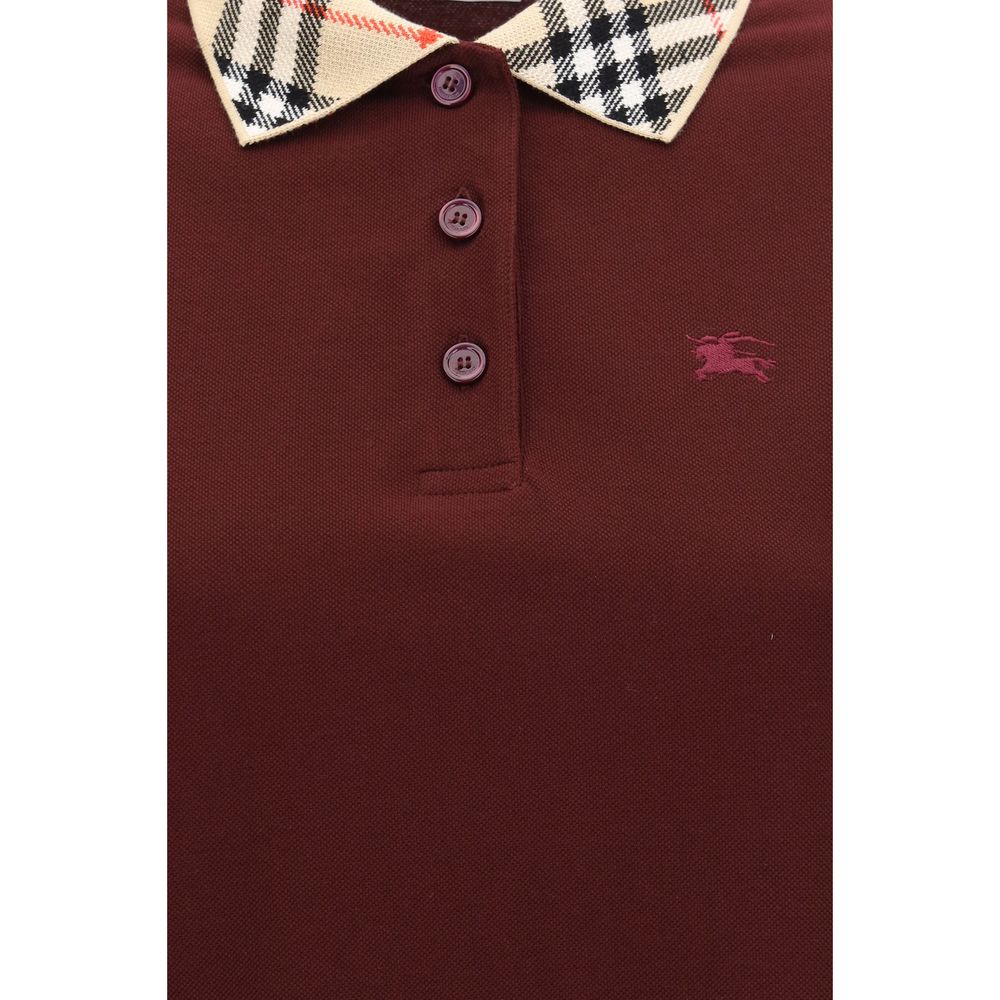 Burberry Bordeaux Cotton Casual Dress