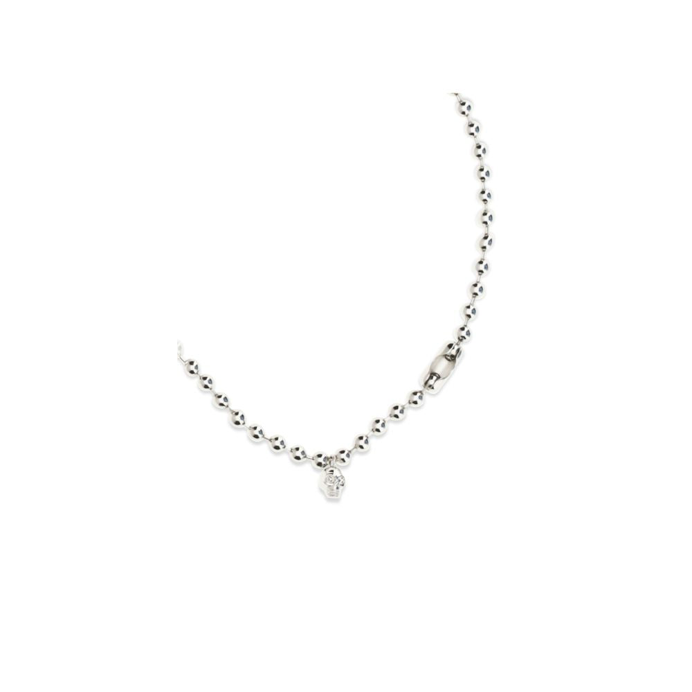 Alexander McQueen White Brass Necklace